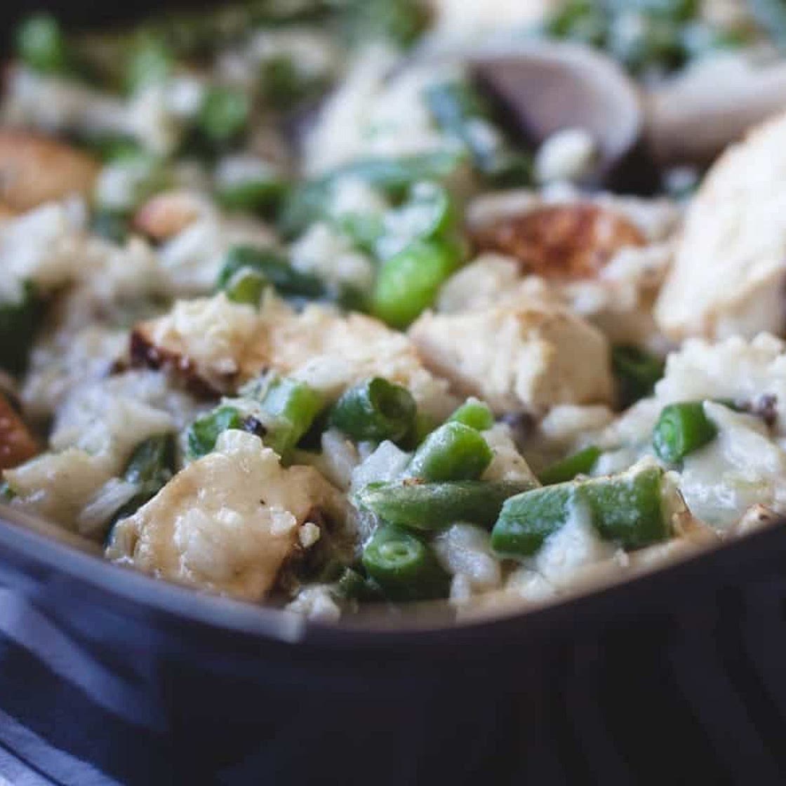 Green Bean & Chicken Casserole