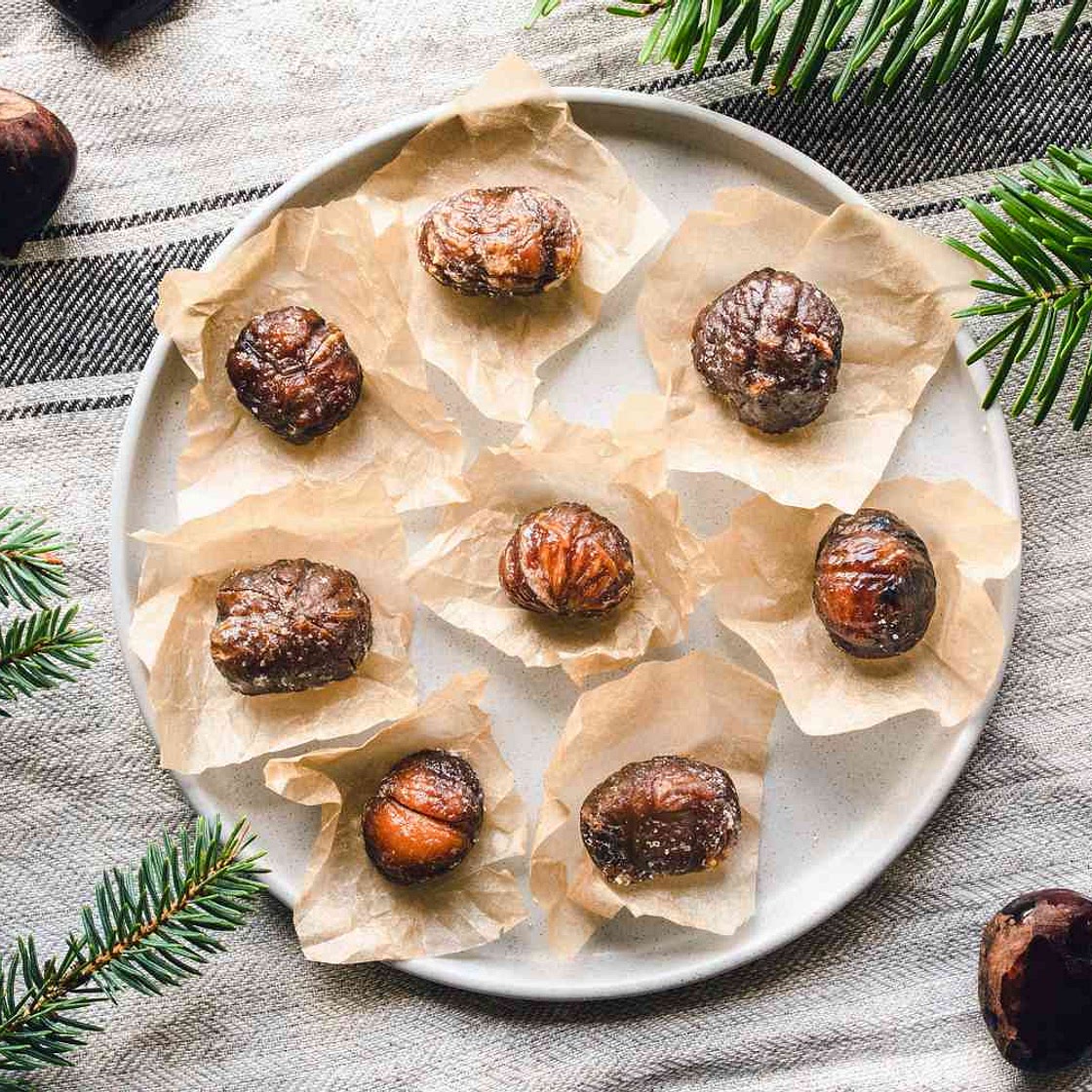 Marrons Glacé (Candied Chestnuts)