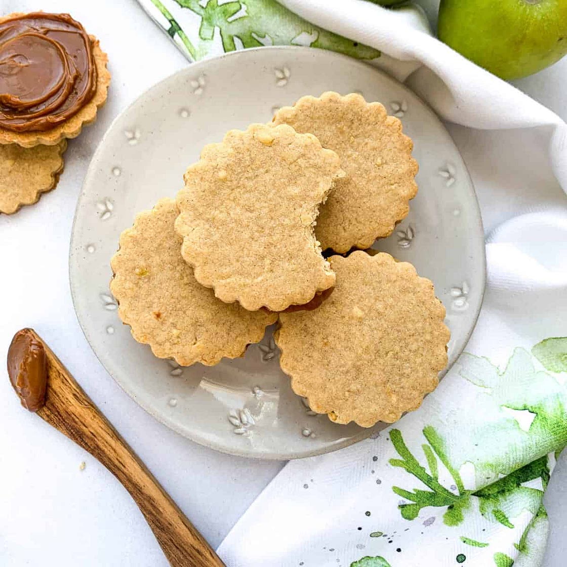 Caramel Apple Cookies