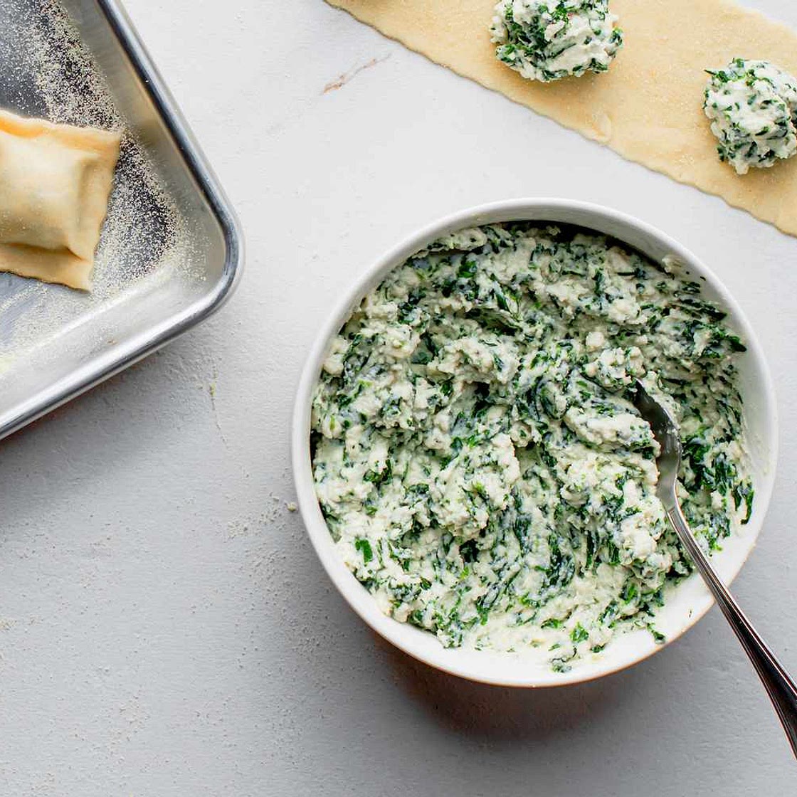 Ricotta and Spinach Ravioli Filling
