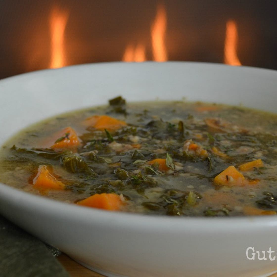 Instant Pot Italian Pork & Kale Soup (AIP, Paleo)