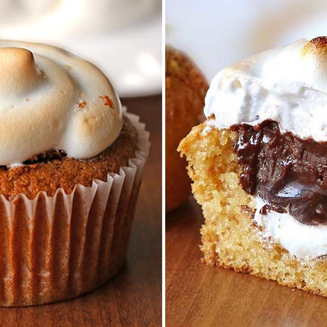 Hershey S’mores Cupcakes