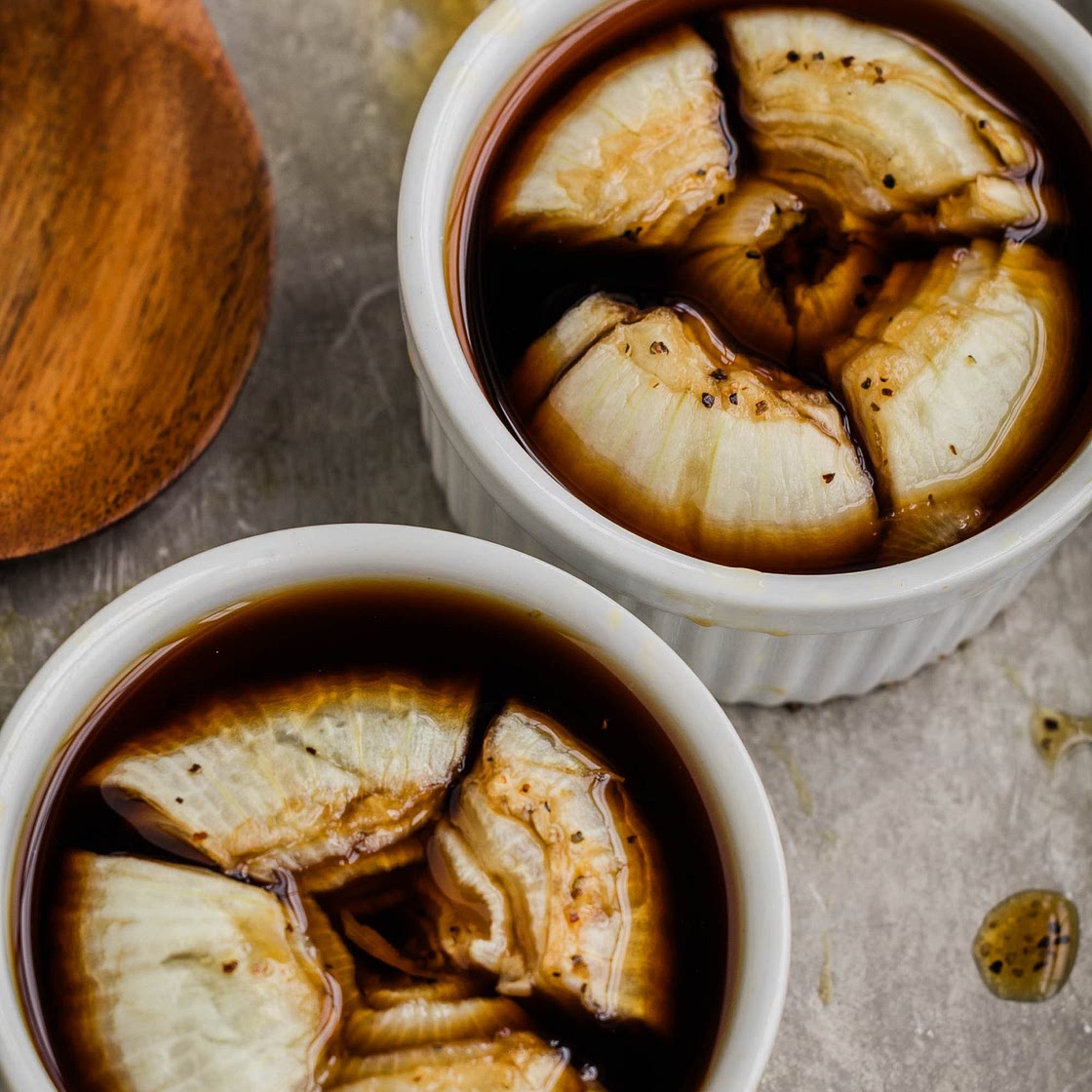 Roasted Foil Pack Onions