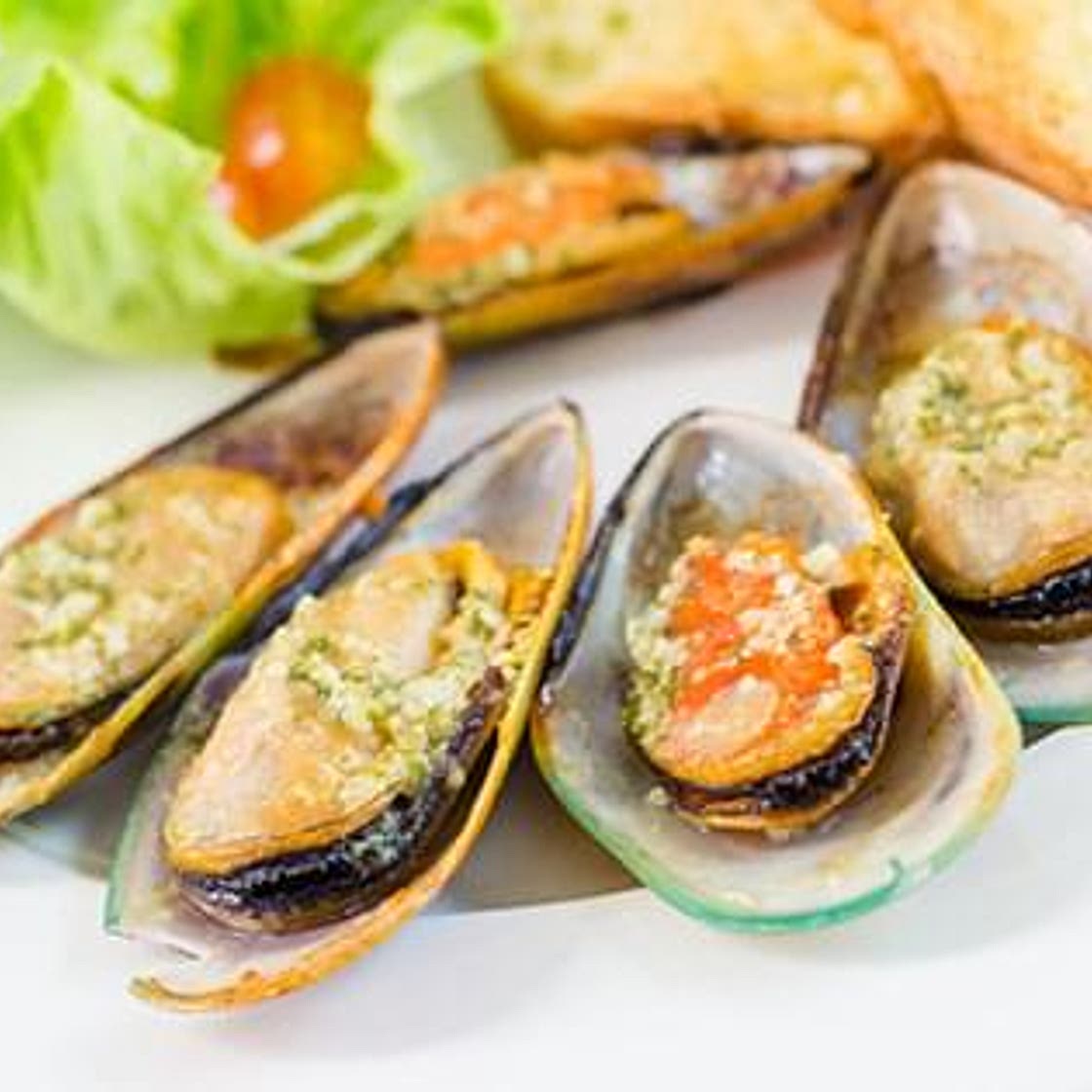 Mussels with Parsley and Parmesan