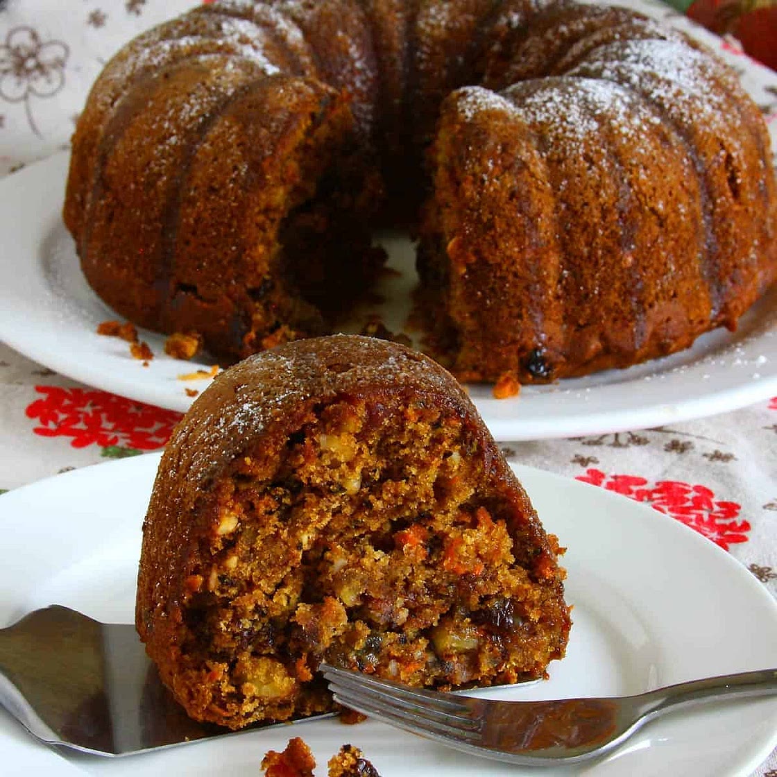 Easy Fruitcake Recipe with Carrots