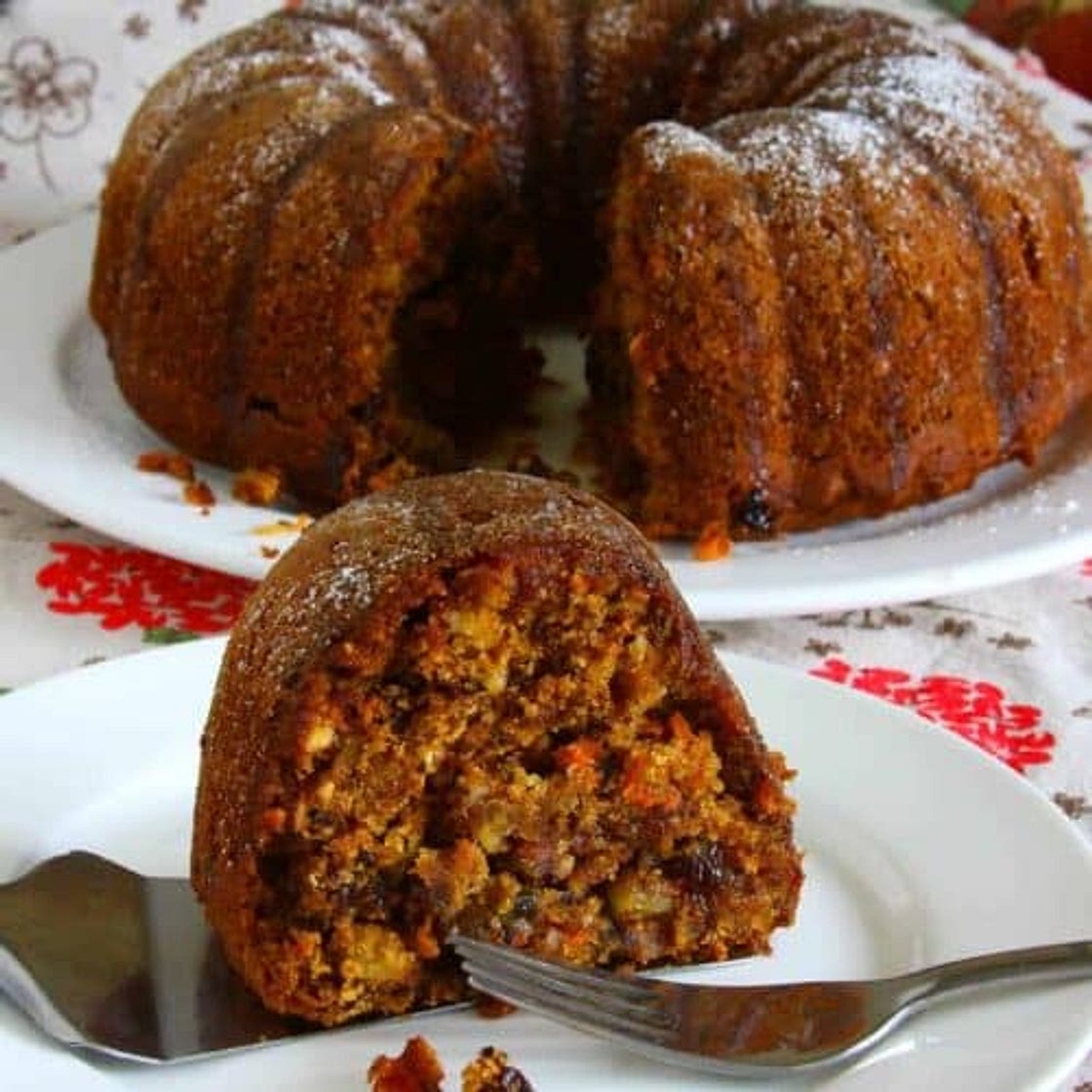 Easy Fruitcake Recipe with Carrots