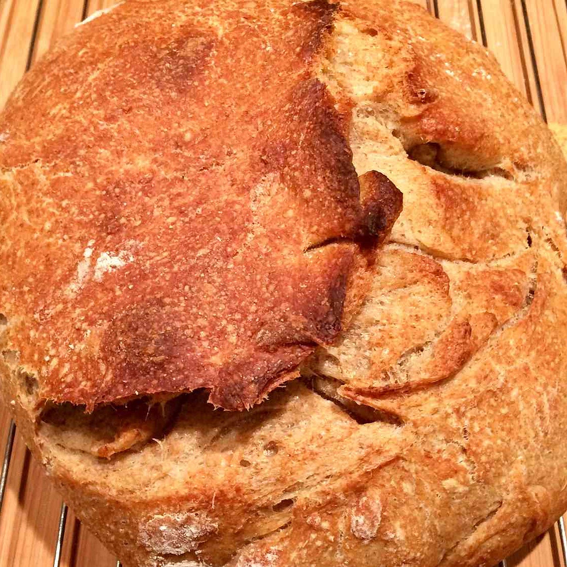 Better-Than-Bakery No-Knead Sourdough