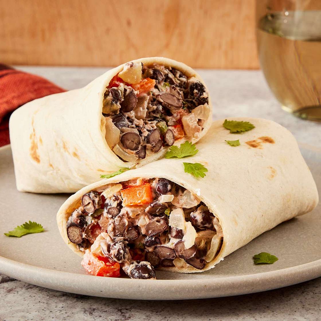 Delicious Black Bean Burritos
