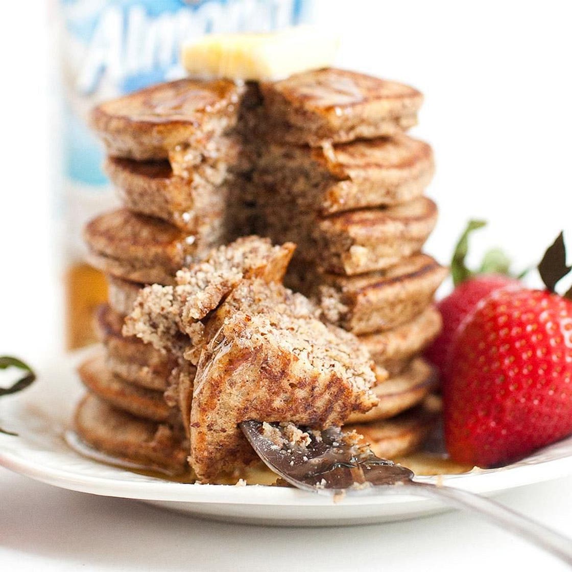 Almond Flour Pancakes from Almond Breeze