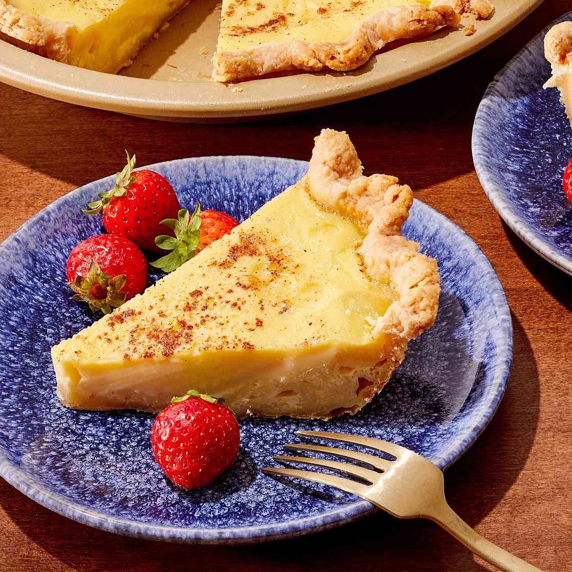 Homemade Baked Egg Custard