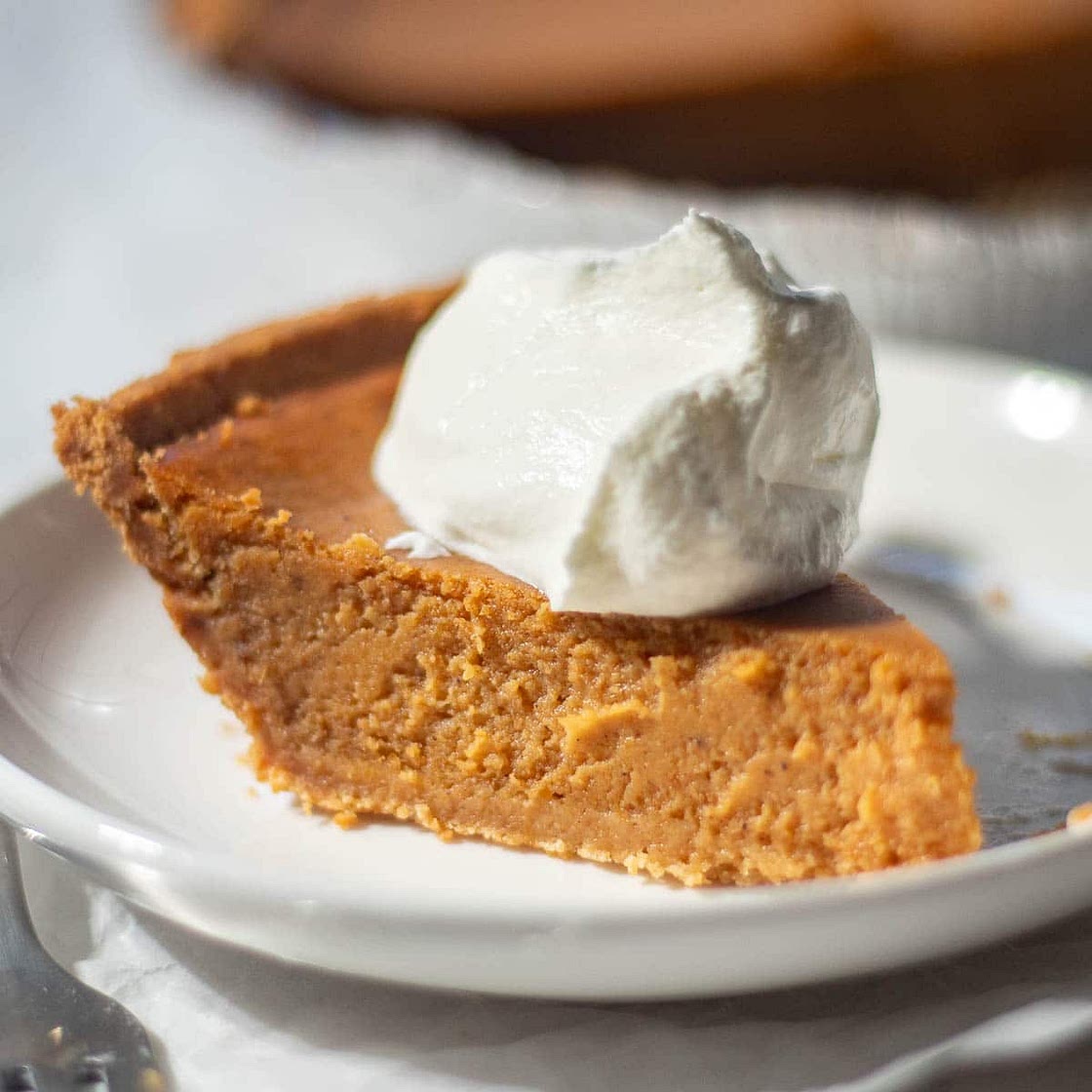 Easy Pumpkin Pie in Graham Cracker Crust Recipe