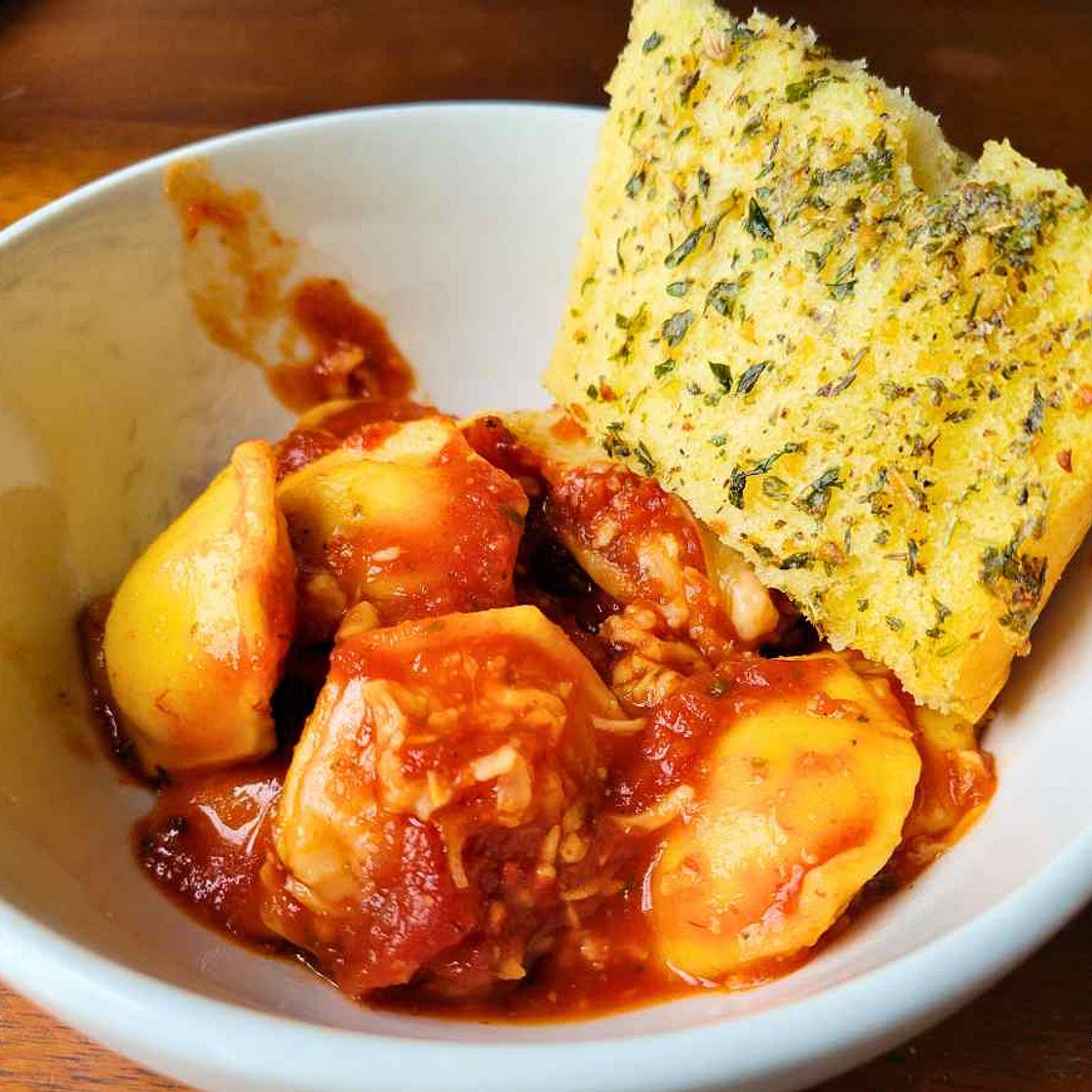 Budget Friendly Baked Cheese Ravioli Casserole