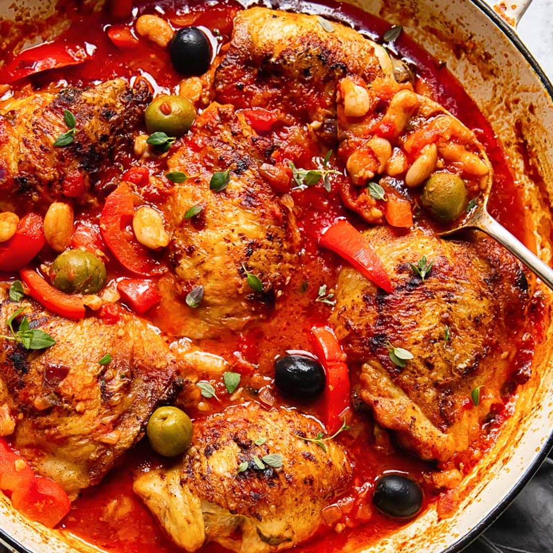 Spanish Chicken in Bravas Sauce