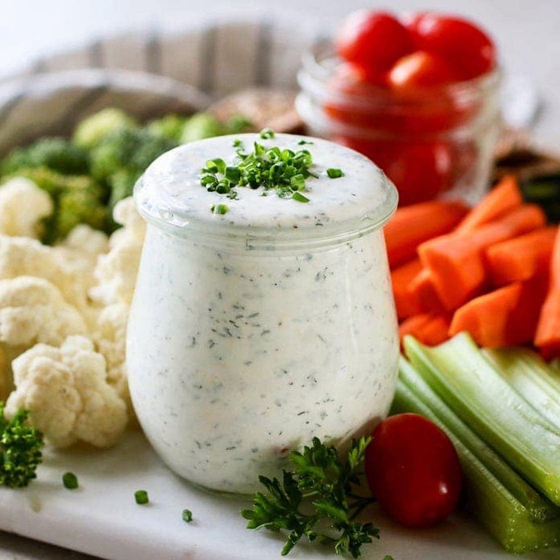 Healthy Homemade Ranch Dressing