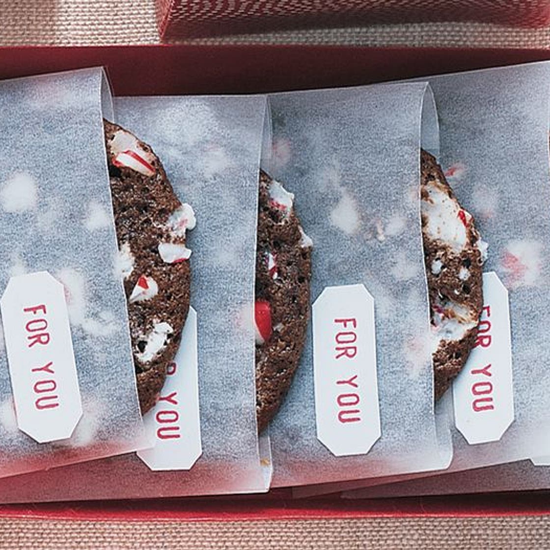 Crushed Peppermint-Chocolate Cookies