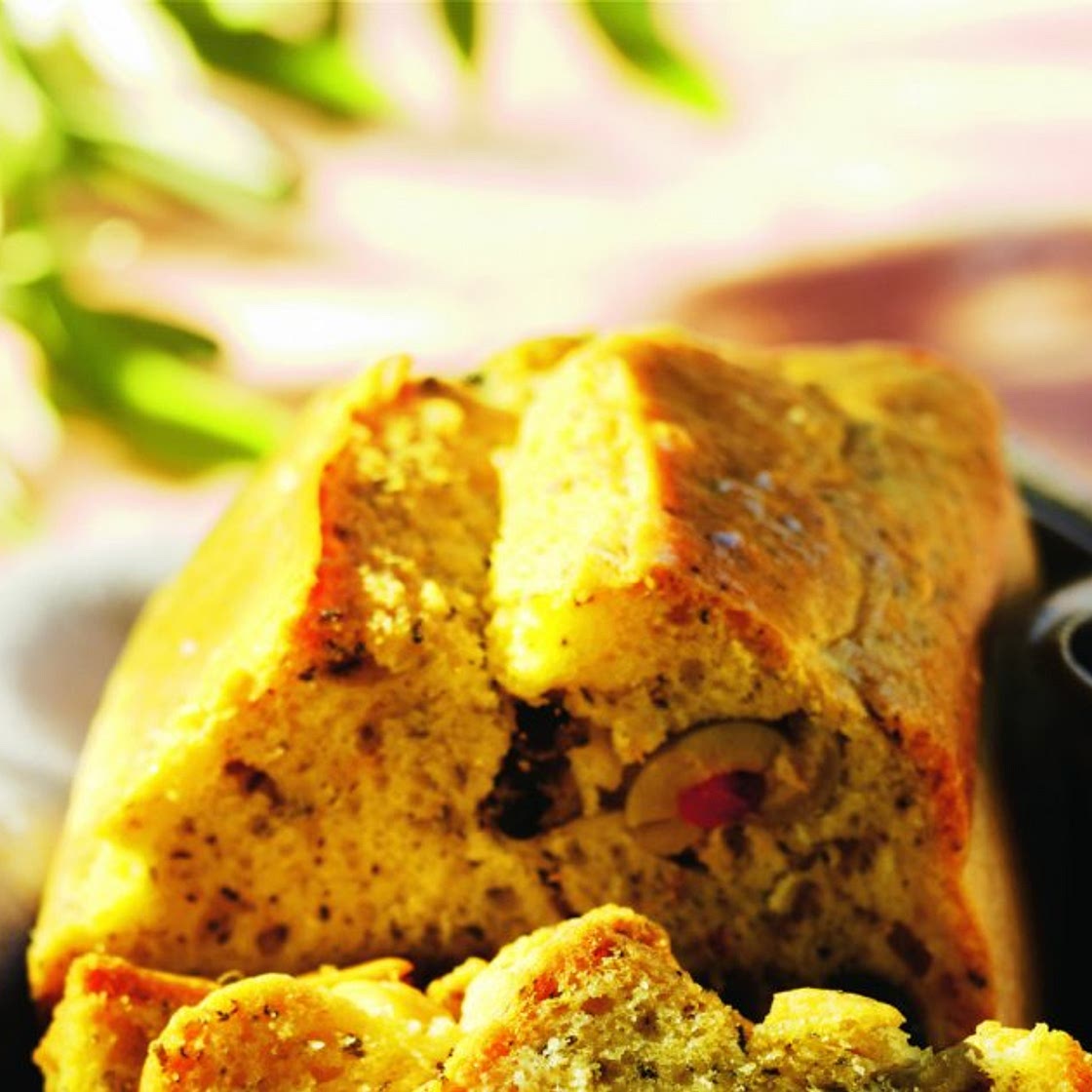 Cake aux deux olives