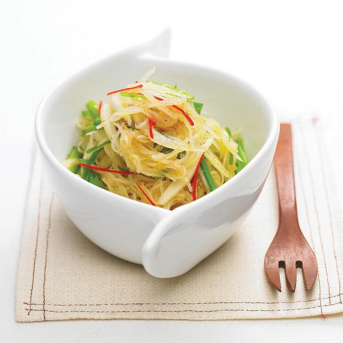 감자채부추무침 만드는 법