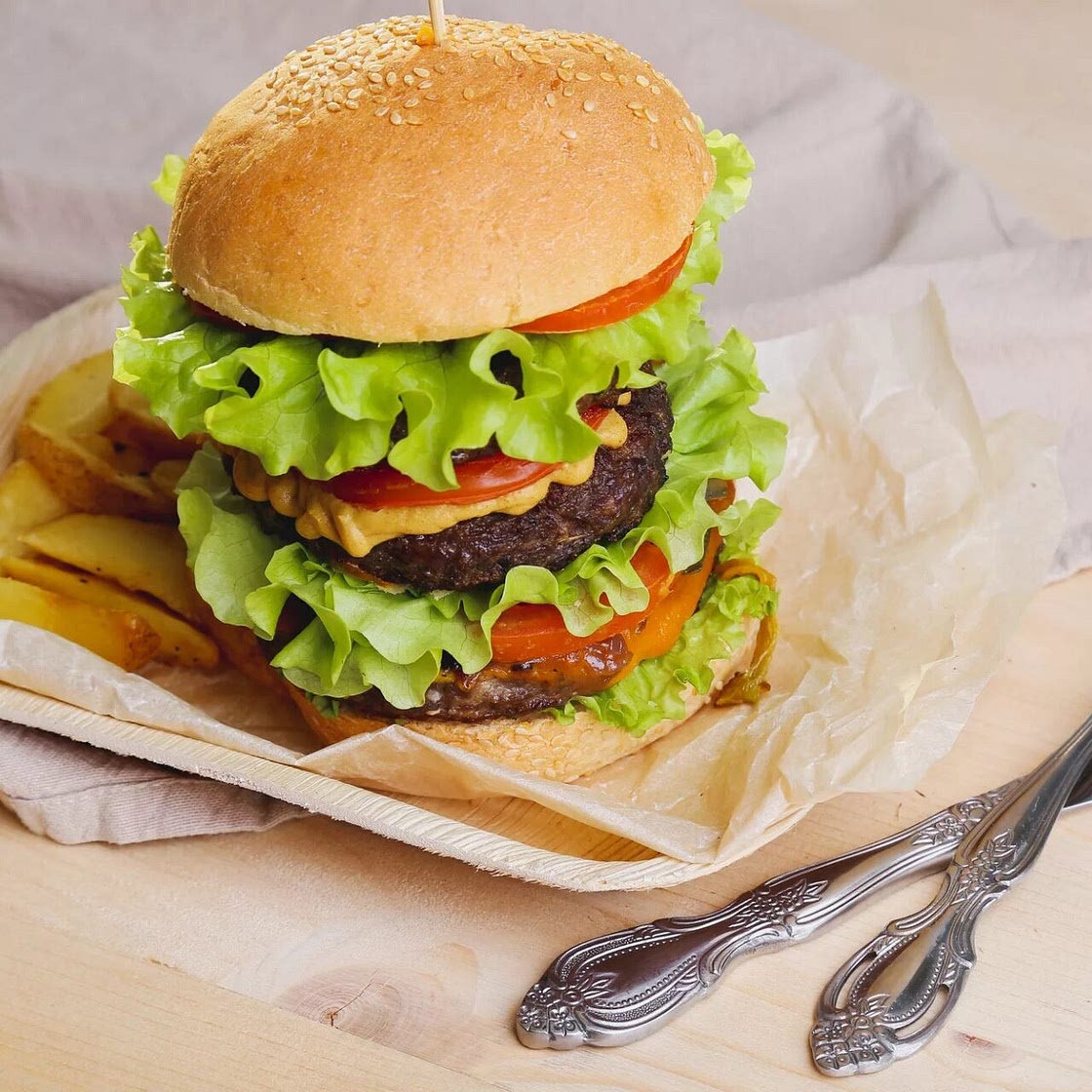 Juicy Kangaroo Burger