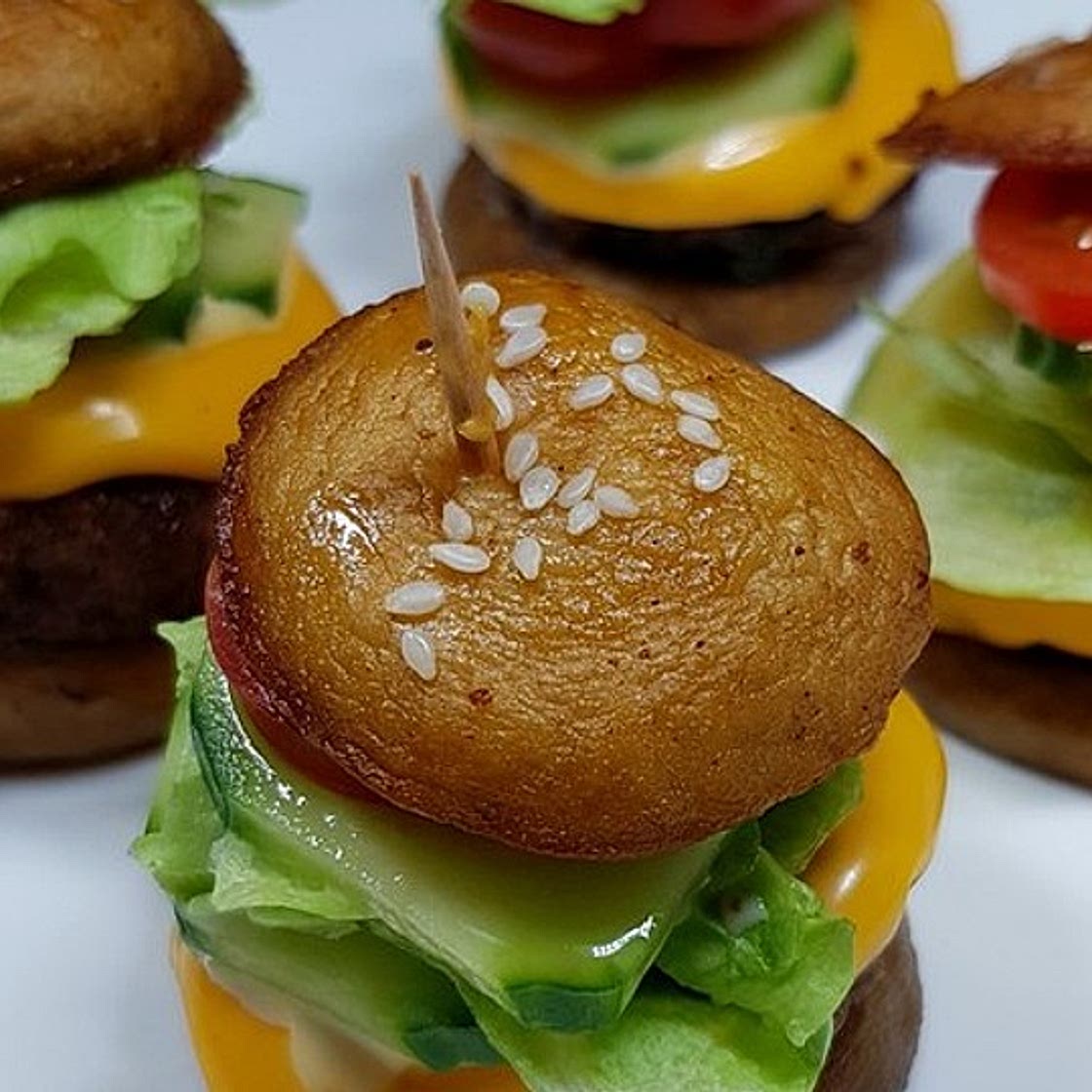 Low carb Champignon Burger