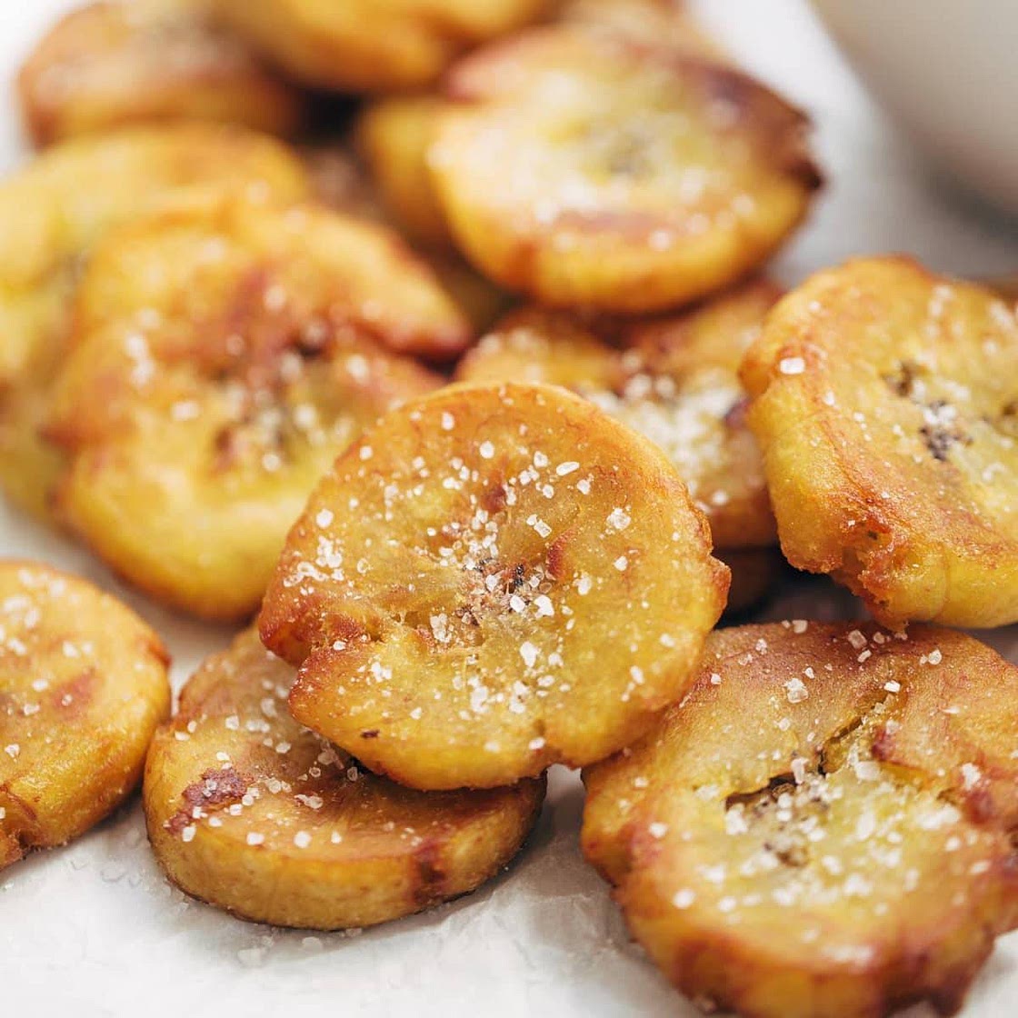 Crispy Salted Tostones