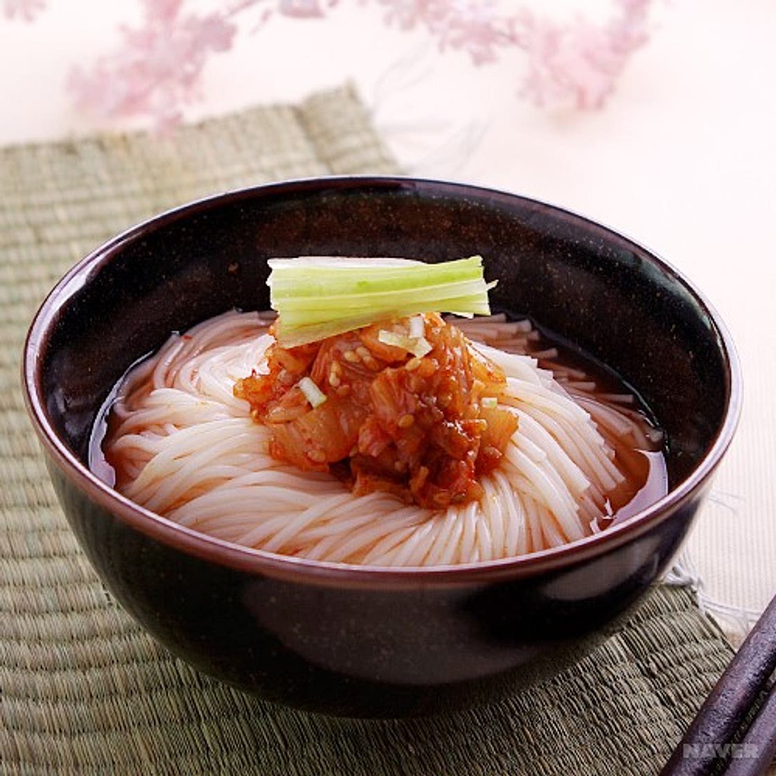 김치말이국수 만드는 법