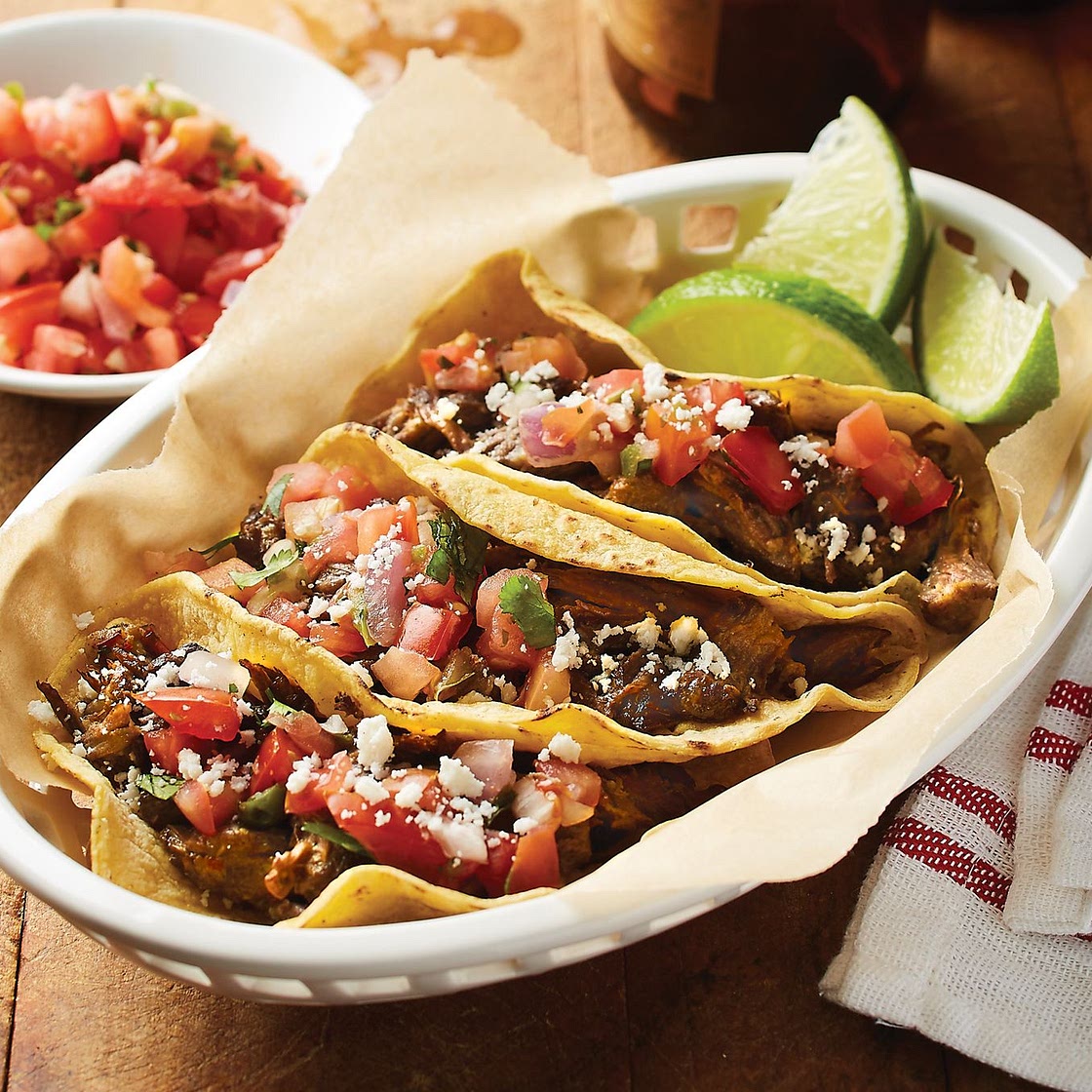 Instant Pot Beef Barbacoa Taco