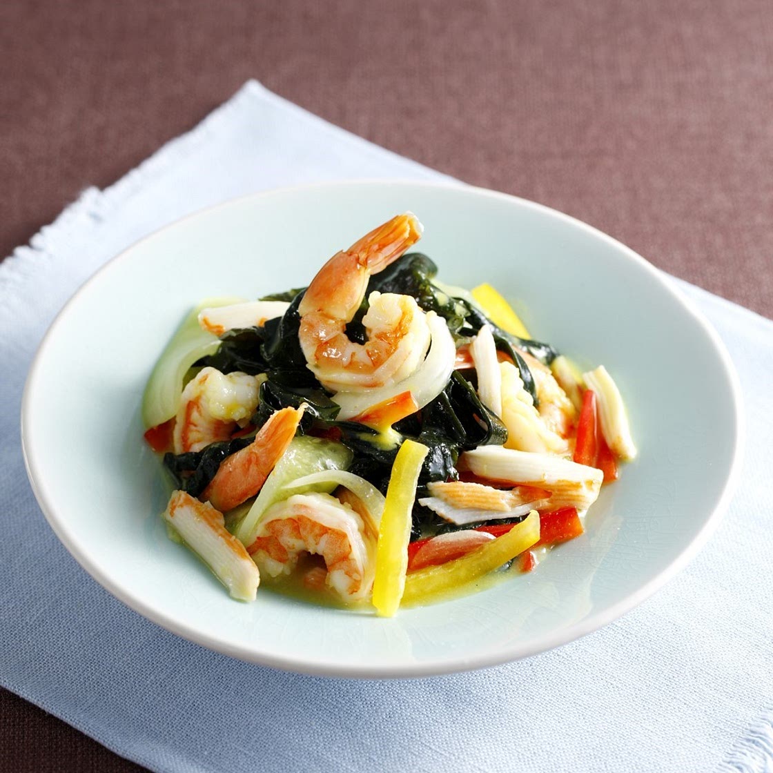 미역모듬 겨자냉채 만드는 법