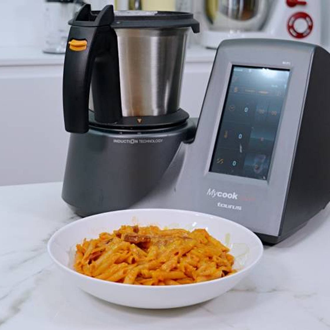 Macarrones con chorizo y tomate en Mycook