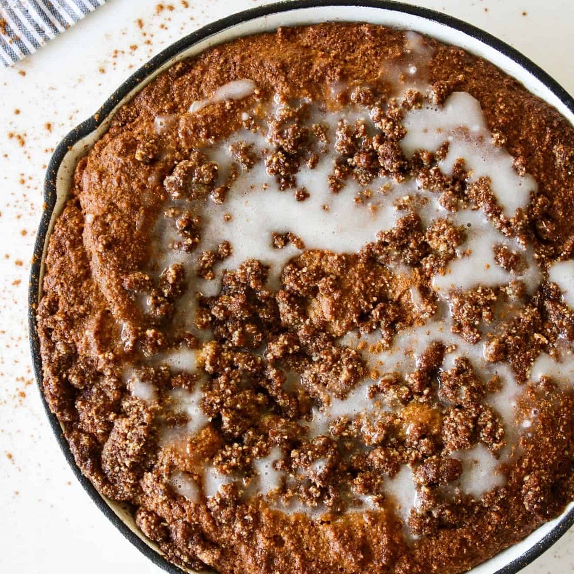Gluten Free Coffee Cake Skillet
