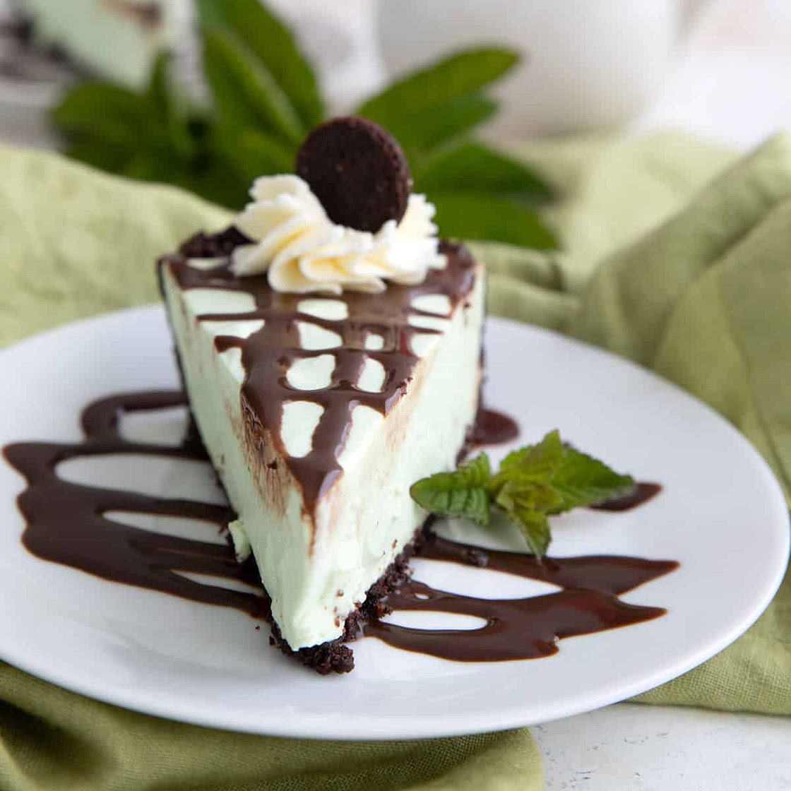 Keto Grasshopper Pie