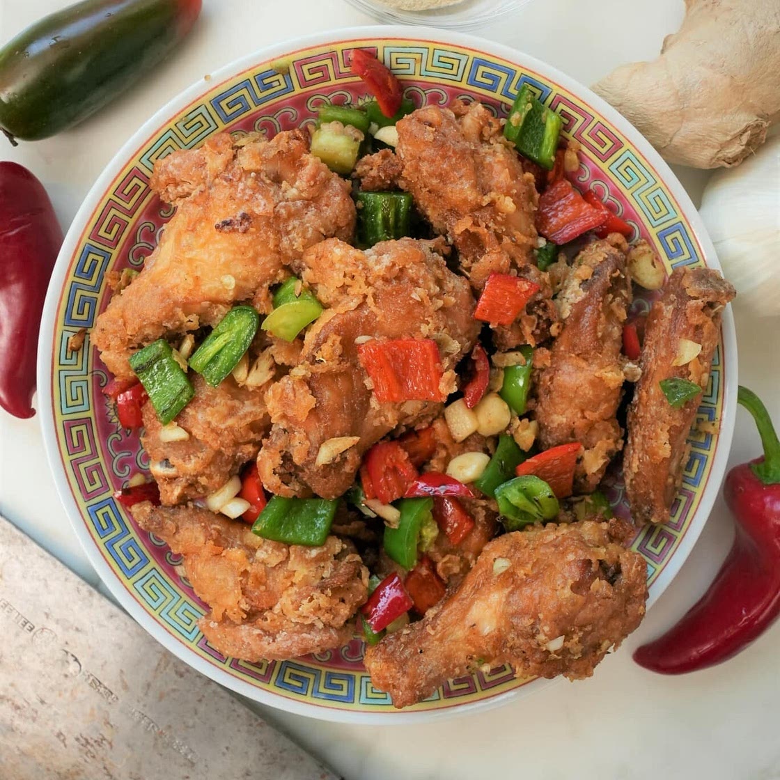 Chinese Salt & Pepper Chicken Wings