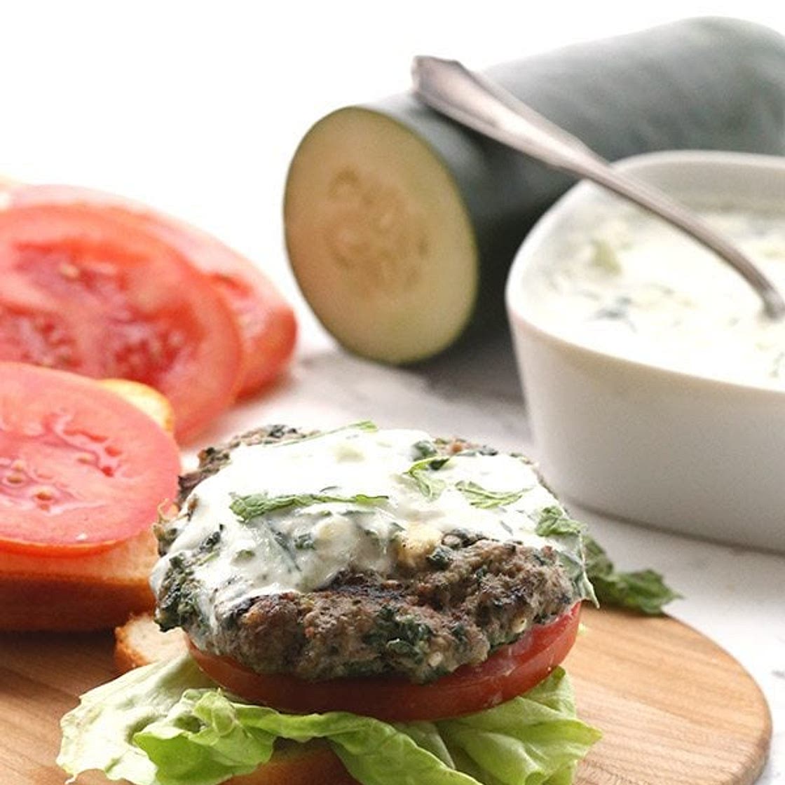 Spinach & Feta Lamb Sliders