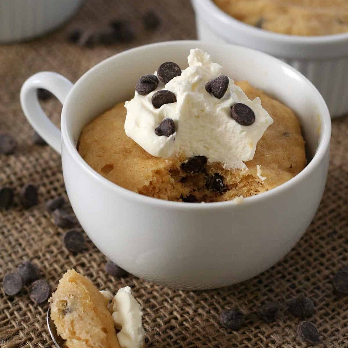 Peanut Butter Keto Mug Cake Recipe