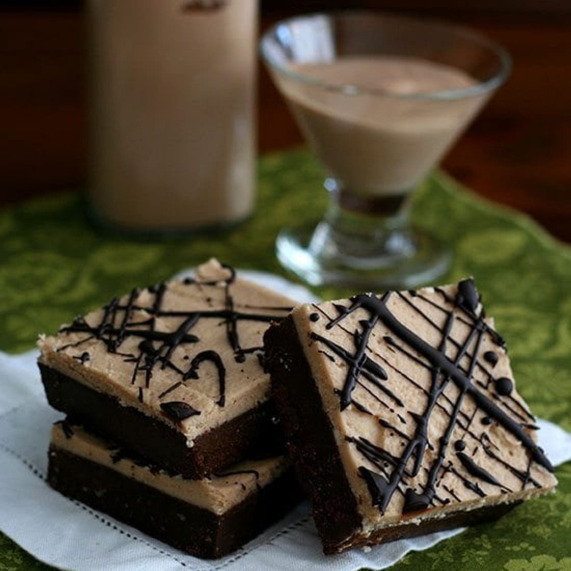 Irish Cream Brownies – Low Carb and Gluten-Free