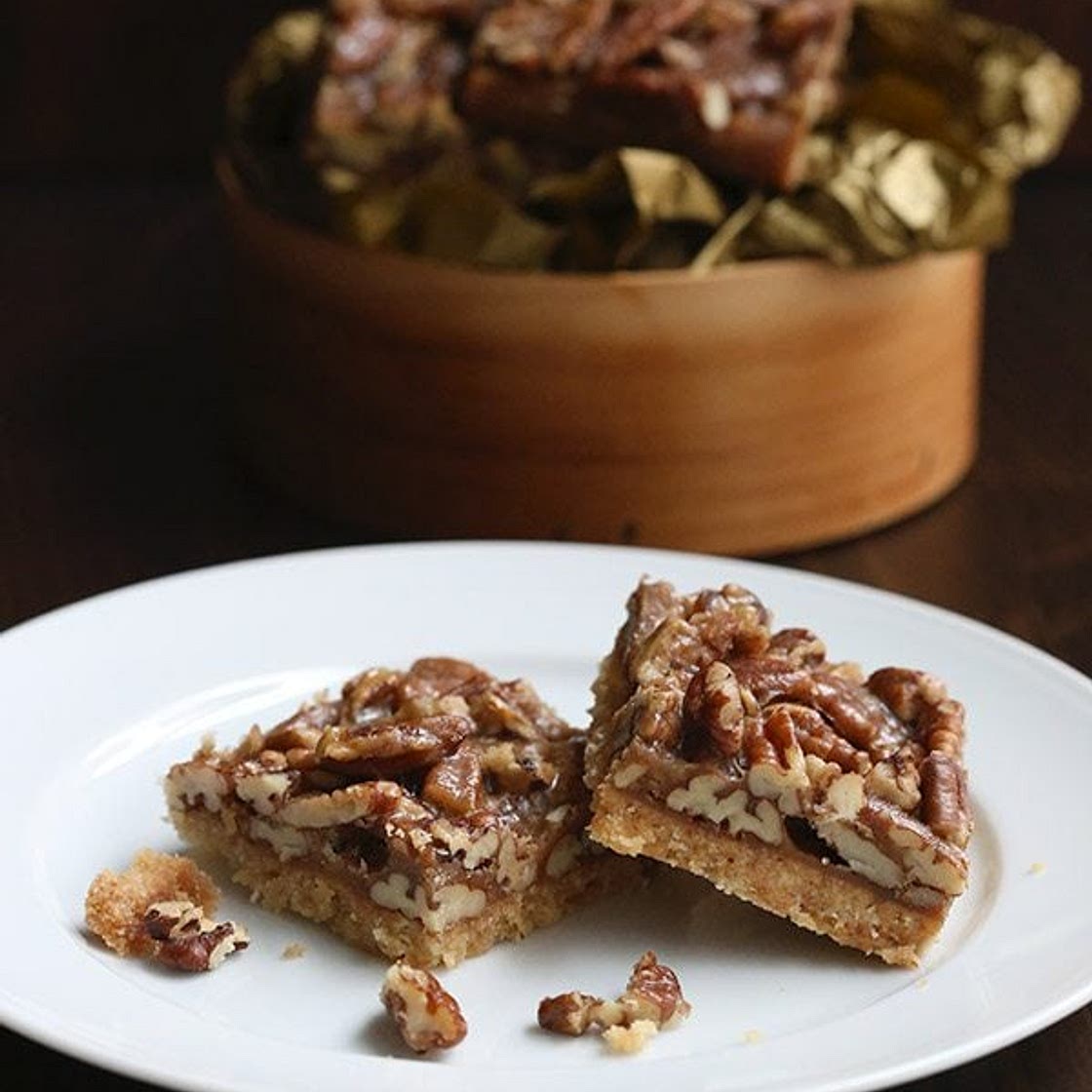 Pecan Toffee Bars