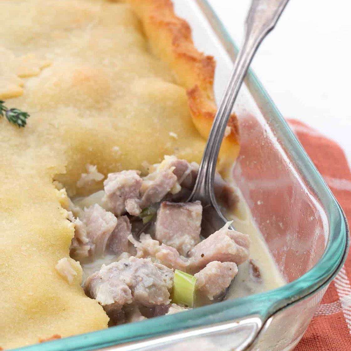 Keto Turkey Pot Pie Recipe