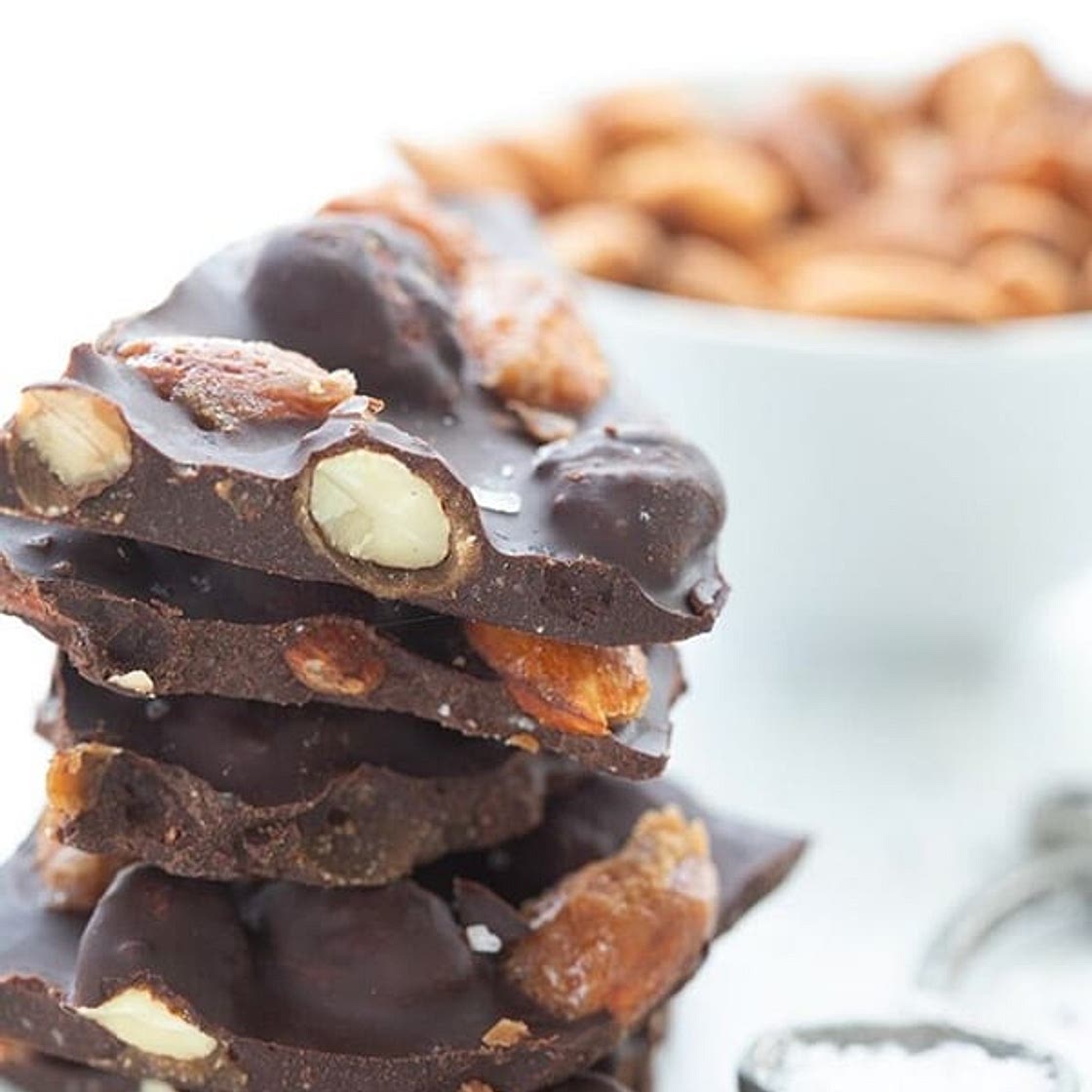 Keto Chocolate Almond Bark