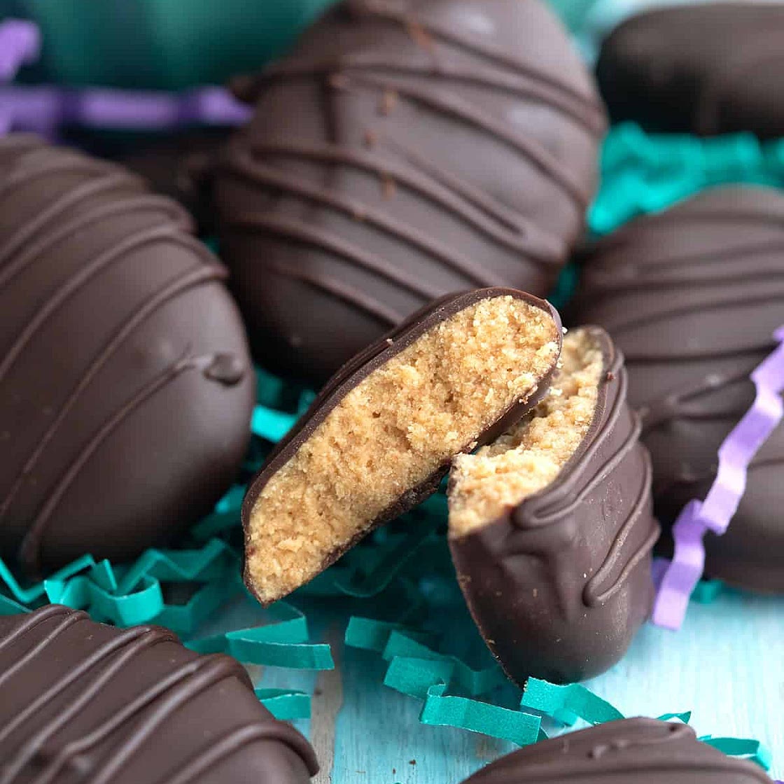 Keto Peanut Butter Eggs