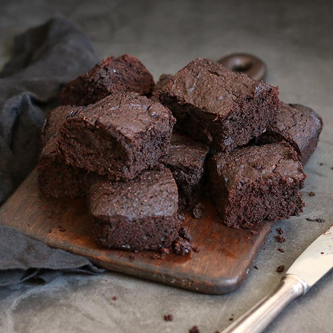 Schoko Brownies (zuckerfrei, glutenfrei, keto)
