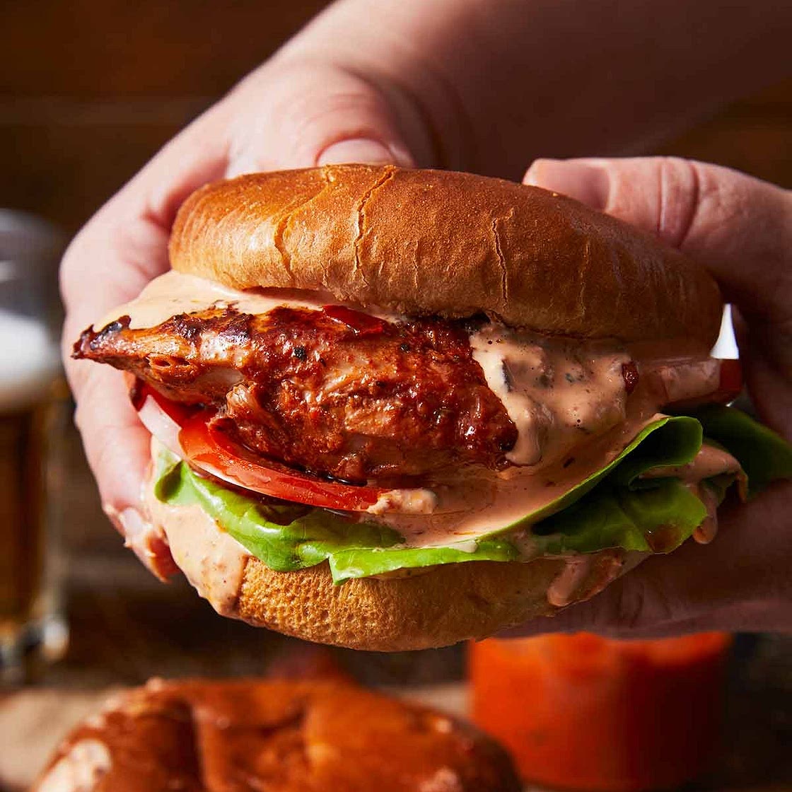 Nando's Peri Peri Chicken Burgers
