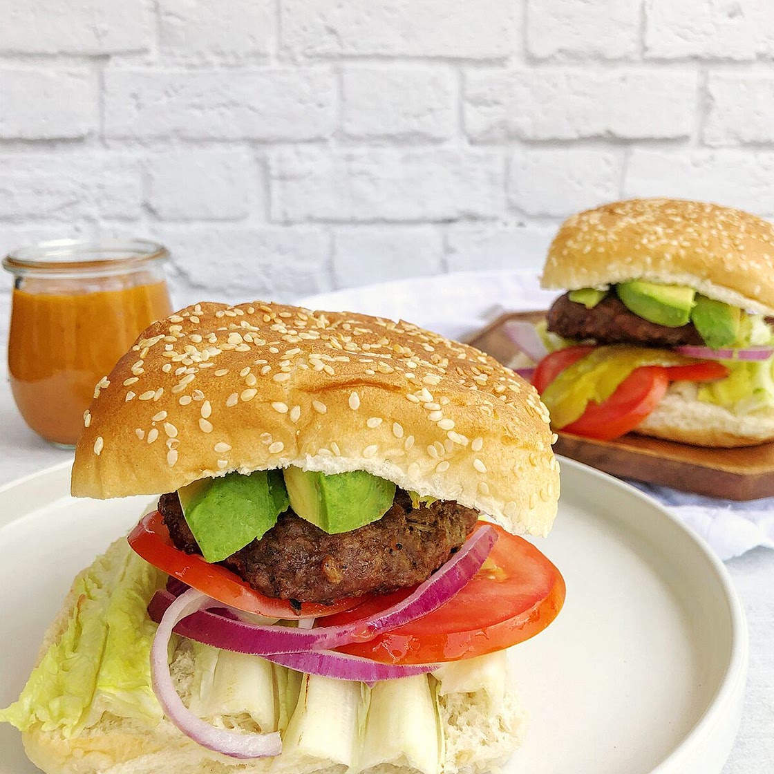 Dairy Free and Egg Free Burgers