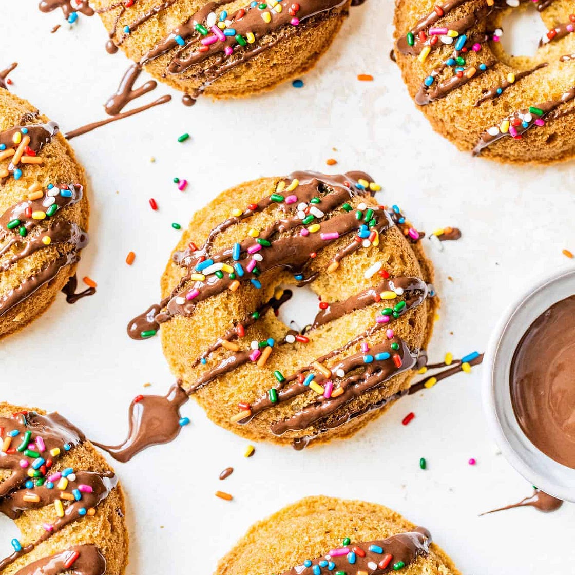 Baked Vanilla Donuts