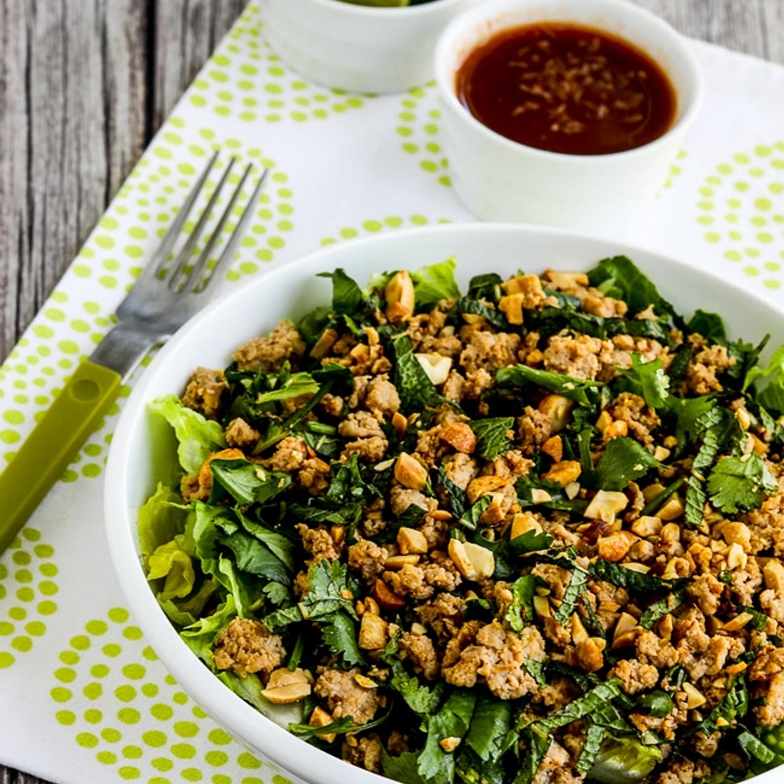 Thai-Inspired Turkey Larb Salad