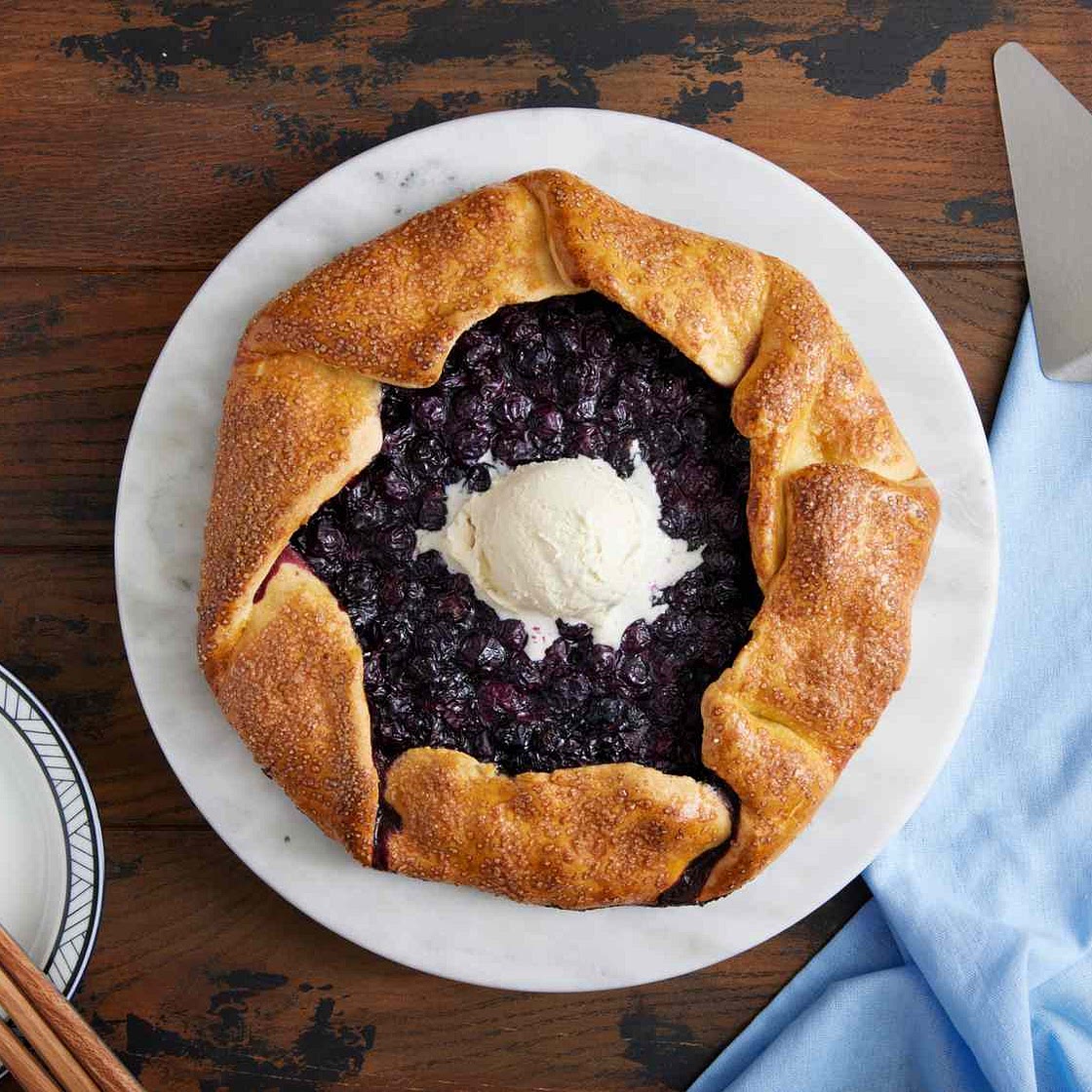 Blueberry Galette