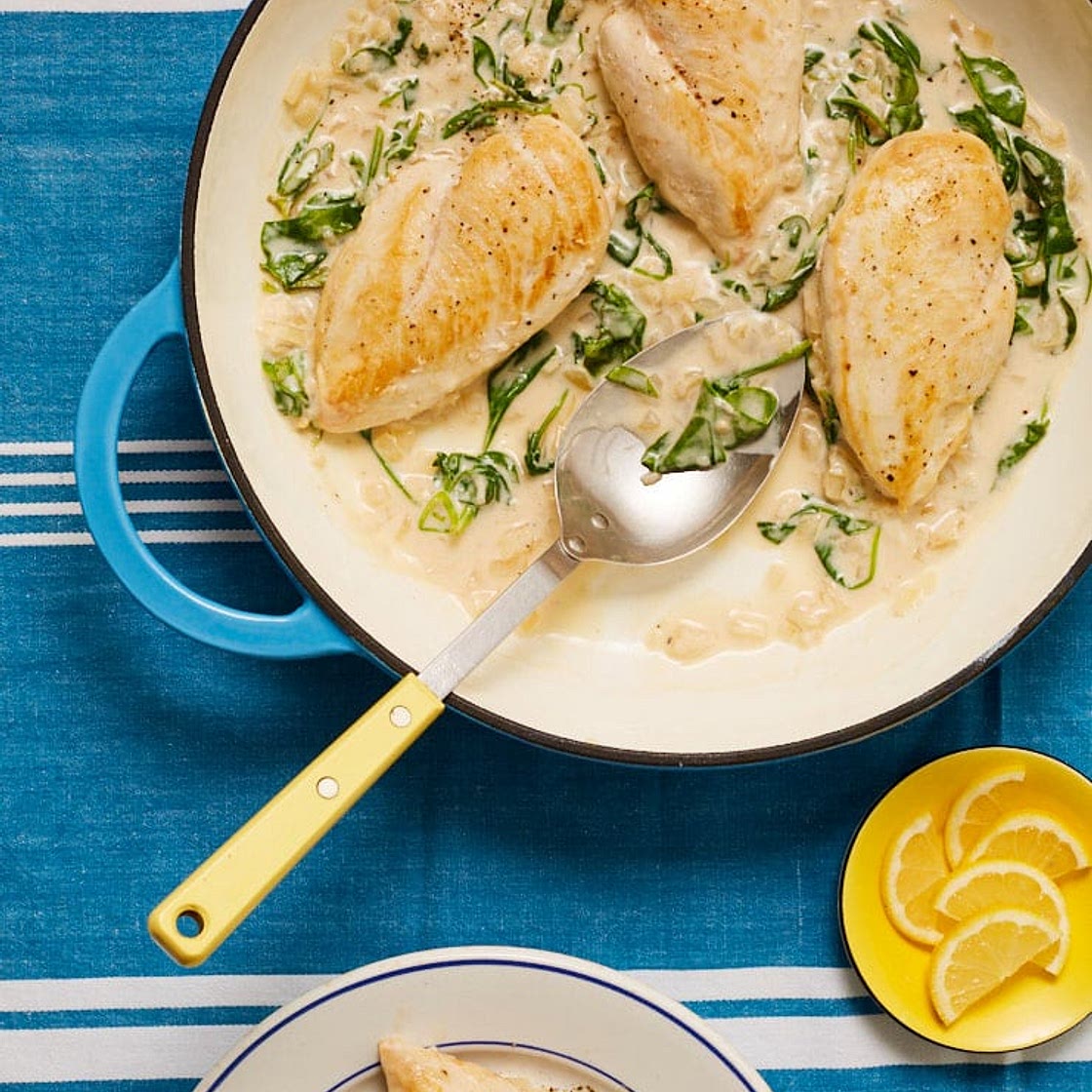 Creamy Lemon Chicken | Slimming & Weight Watchers Friendly