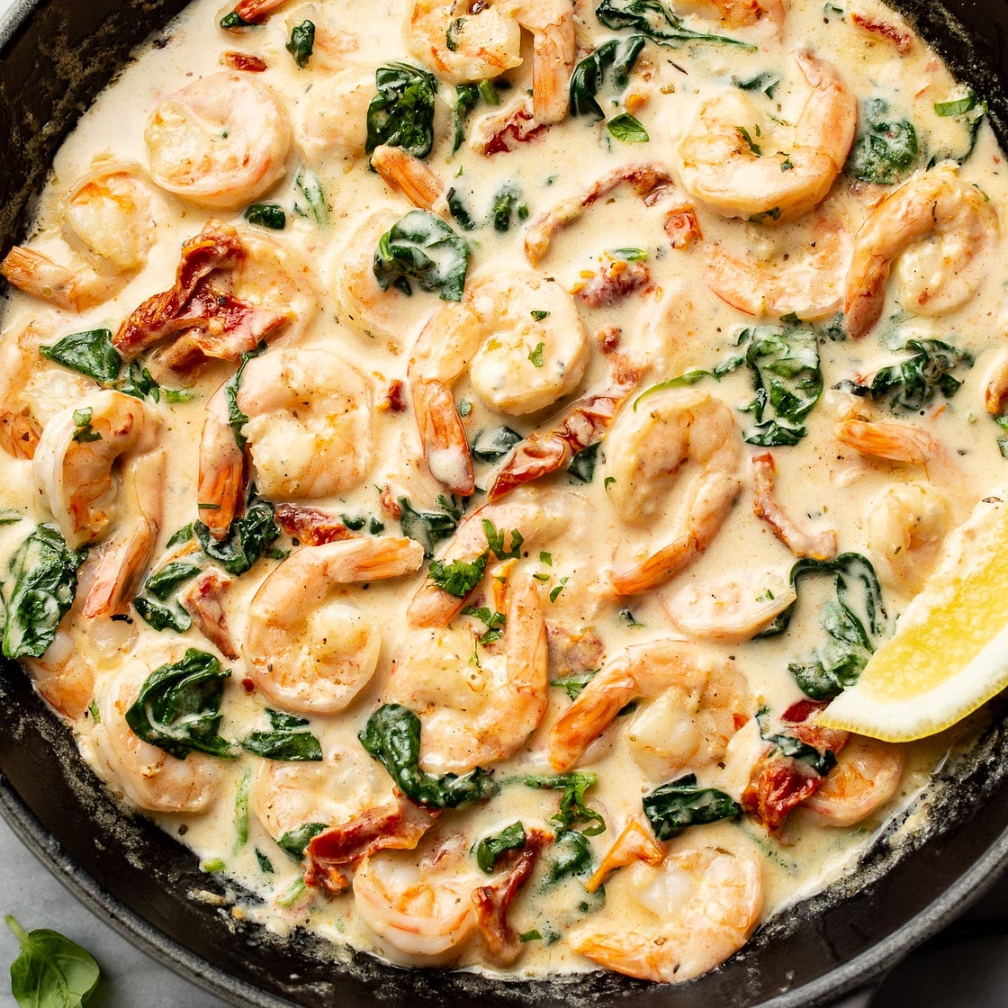 Creamy Tuscan Shrimp