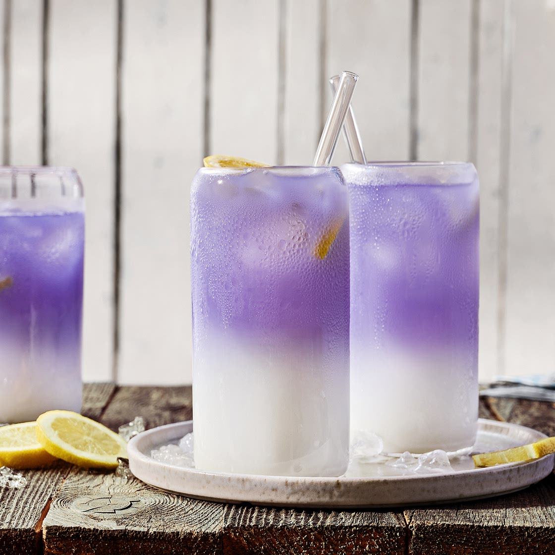 Alkoholfreier Blue Moon Cocktail