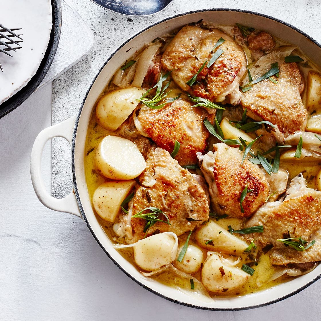 Chicken thigh casserole