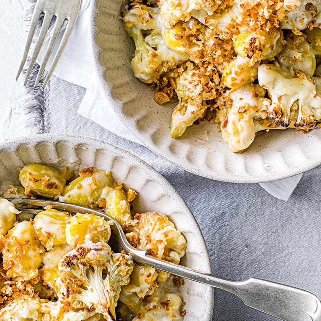 Cauliflower cheese gnocchi