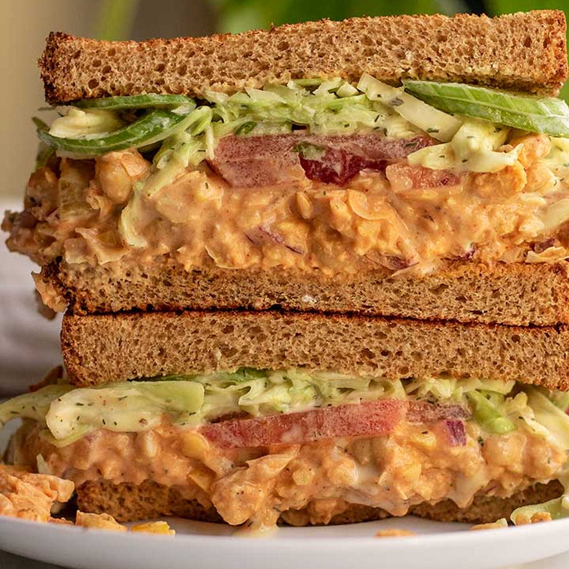 Buffalo Chickpea Salad